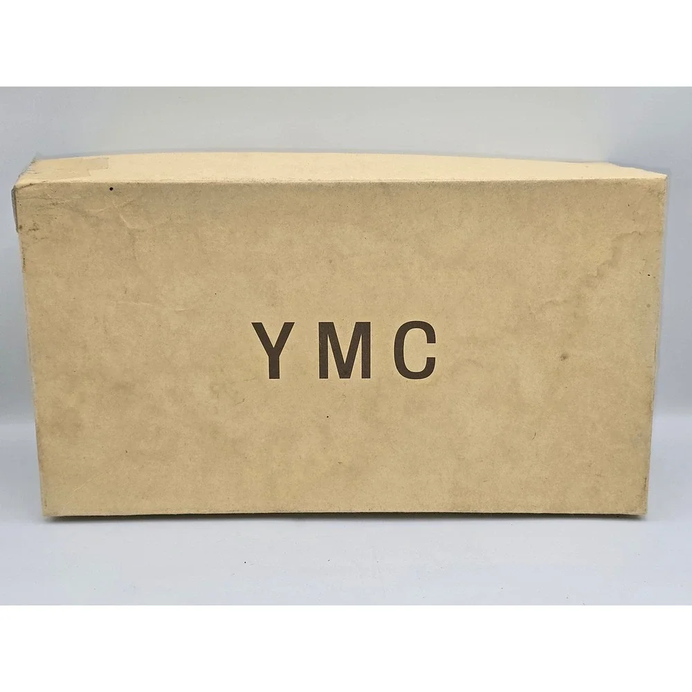 Handcrafted Houndstooth Pony Hair Desert Boots Mens Black Tan Crepe Sole YMC